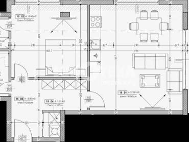 Двустаен апартамент, Пловдив, Христо Смирненски, 602670, Снимка 1