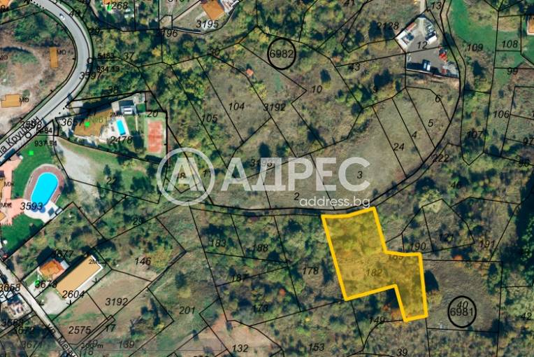 Парцел/Терен, София, Кръстова вада, 703670, Снимка 1