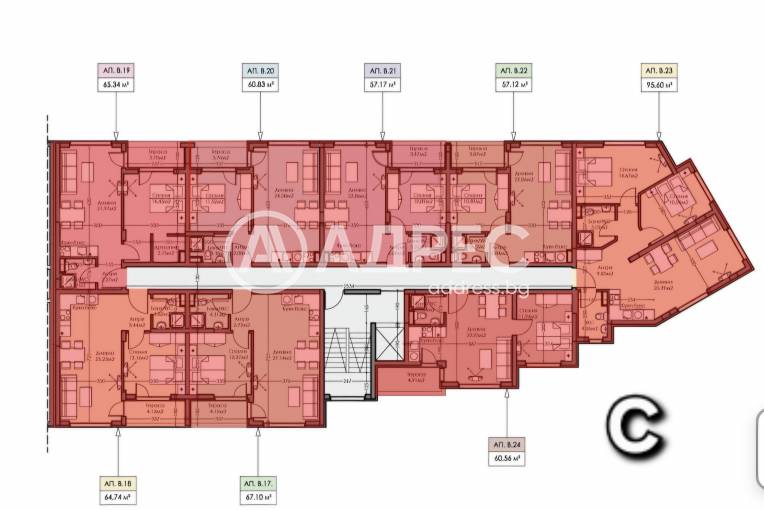 Двустаен апартамент, Бургас, Мадика, 669673, Снимка 1