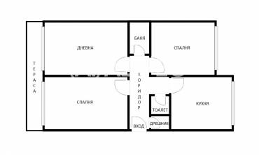 Многостаен апартамент, Варна, Левски, 700674, Снимка 1