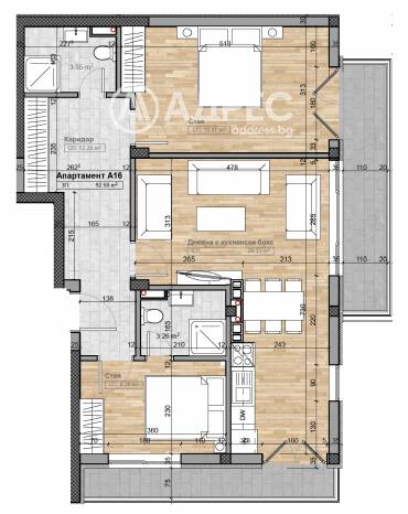 Тристаен апартамент, София, Манастирски ливади - изток, 664676, Снимка 1