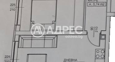 Тристаен апартамент, Благоевград, Еленово, 651678, Снимка 2