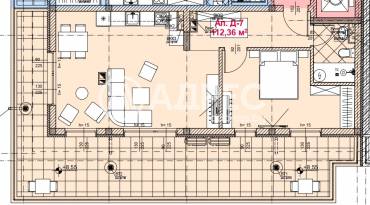 Двустаен апартамент, Созопол, местност Месаря, 644679, Снимка 1