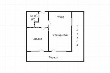 Двустаен апартамент, Бургас, Сарафово, 691685, Снимка 1