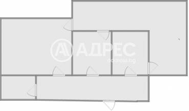 Тристаен апартамент, Стара Загора, ОРБ, 679686, Снимка 1