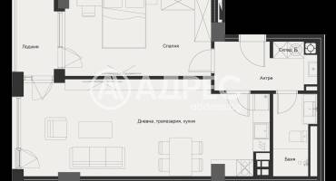 Двустаен апартамент, София, Кръстова вада, 673688, Снимка 7