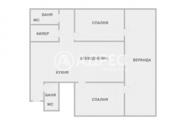 Тристаен апартамент, Варна, к.к. Св.Св. Константин и Елена, 677688, Снимка 8