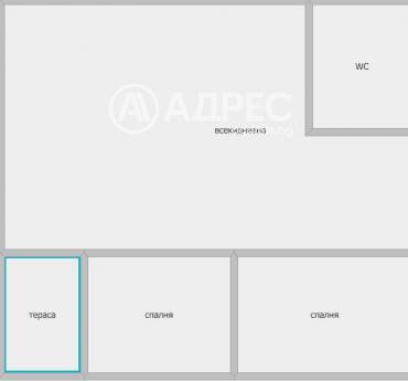 Тристаен апартамент, Стара Загора, Аязмото, 655691, Снимка 1