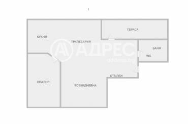 Тристаен апартамент, Варна, Погребите, 672691, Снимка 1