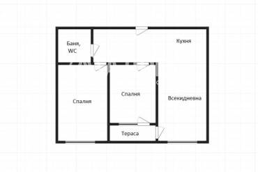 Тристаен апартамент, Бургас, Изгрев, 679691, Снимка 1