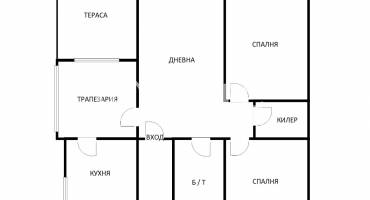 Многостаен апартамент, Варна, Базар "Левски", 703691, Снимка 5