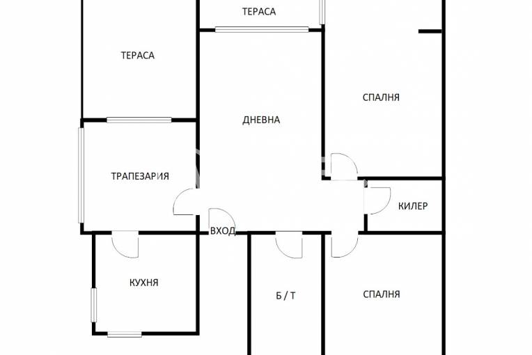 Многостаен апартамент, Варна, Базар "Левски", 703691, Снимка 5