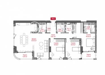 Многостаен апартамент, София, Лозенец, 652692, Снимка 1