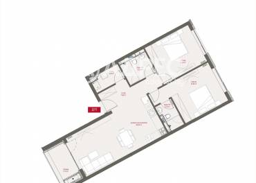 Тристаен апартамент, София, Манастирски ливади - изток, 668692, Снимка 1