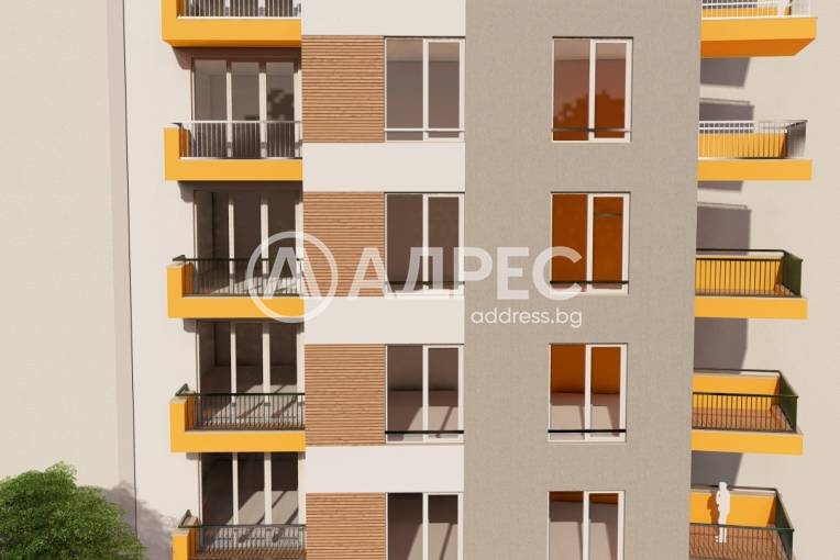 Едностаен апартамент, Варна, Колхозен пазар, 683693, Снимка 1