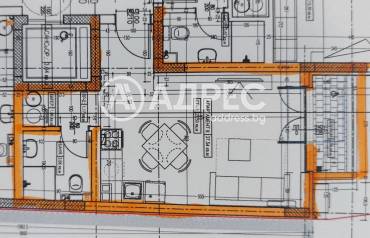 Едностаен апартамент, Варна, Колхозен пазар, 683695, Снимка 1