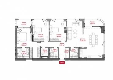 Многостаен апартамент, София, Лозенец, 652697, Снимка 1