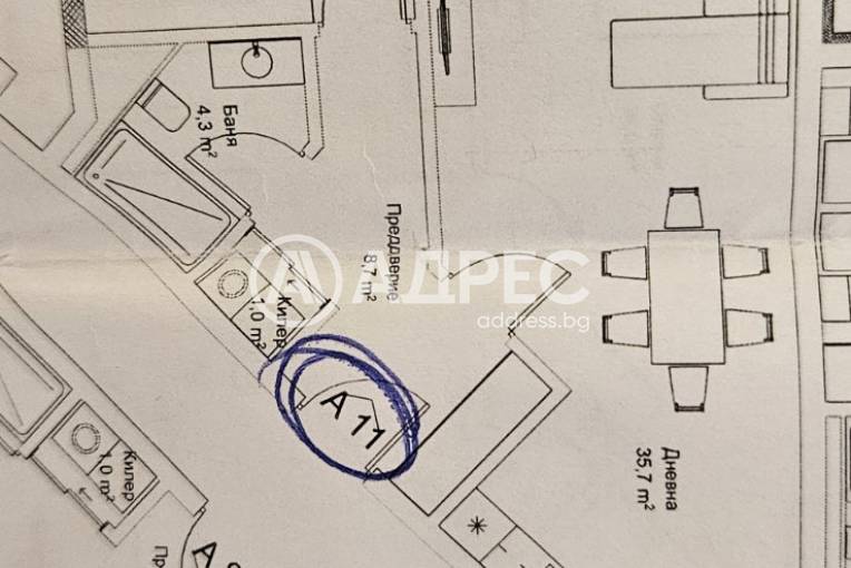 Двустаен апартамент, Варна, Бриз, 700697, Снимка 3