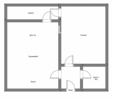 Двустаен апартамент, София, Красно село, 684700, Снимка 1