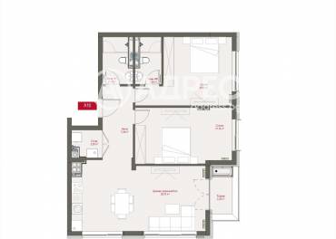 Тристаен апартамент, София, Манастирски ливади - изток, 668701, Снимка 1