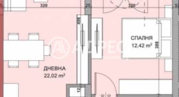 Двустаен апартамент, Варна, Владислав Варненчик, 663705, Снимка 3