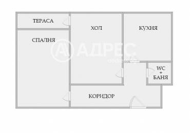 Двустаен апартамент, Ямбол, Център, 664706, Снимка 1