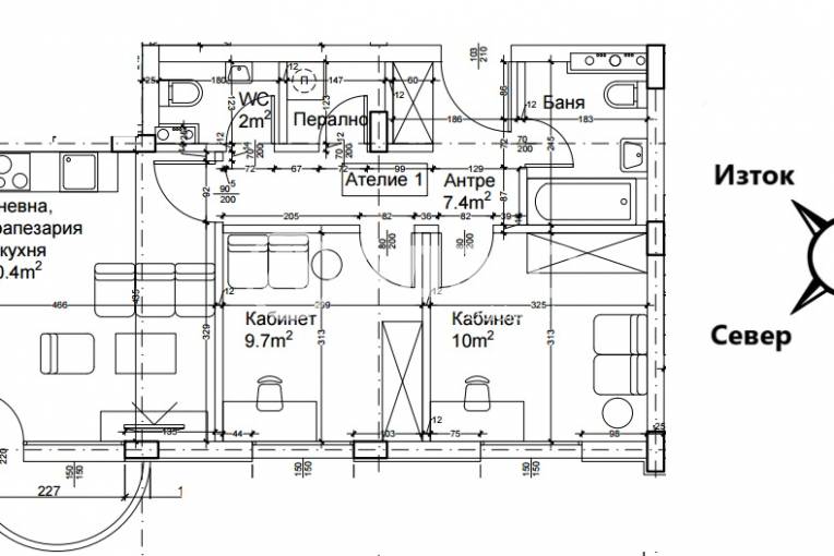 Тристаен апартамент, София, Люлин 2, 669706, Снимка 4