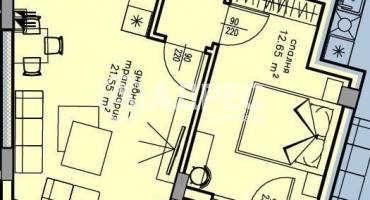 Двустаен апартамент, Хасково, Център, 601711, Снимка 11