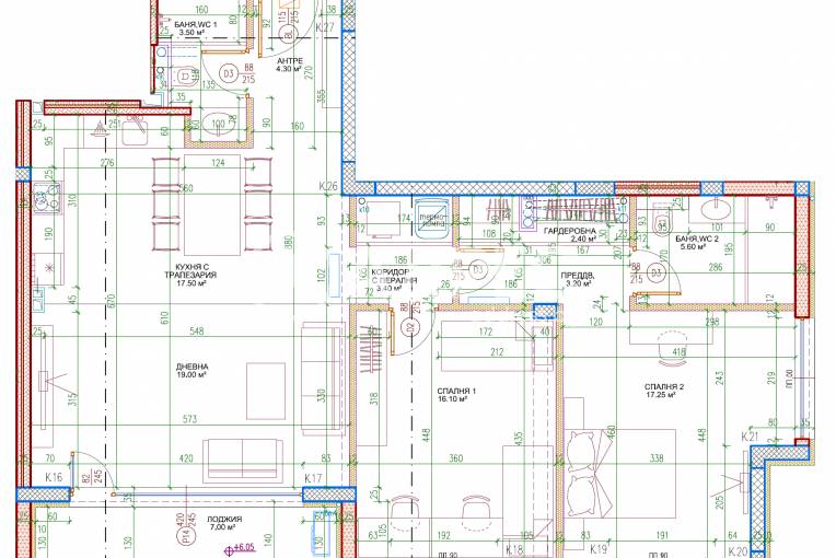 Тристаен апартамент, София, Малинова Долина, 683713, Снимка 3