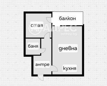 Двустаен апартамент, София, Дружба 2, 699713, Снимка 1
