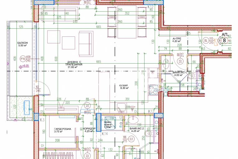 Многостаен апартамент, София, Малинова Долина, 683714, Снимка 3
