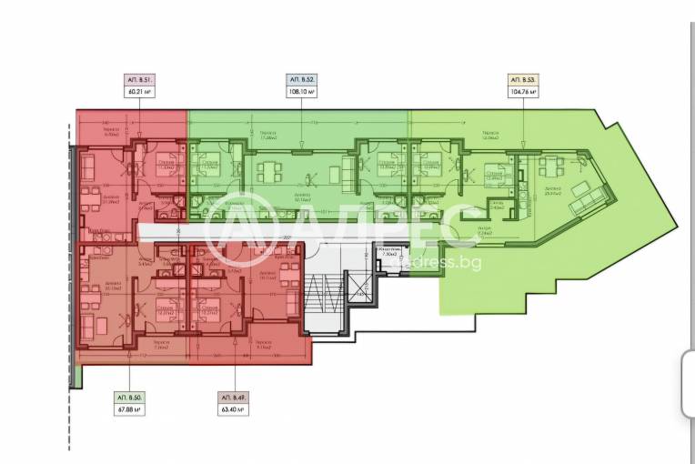 Двустаен апартамент, Бургас, Мадика, 669715, Снимка 1
