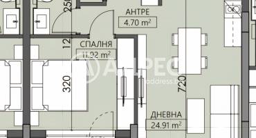 Двустаен апартамент, Пловдив, Младежки хълм, 662716, Снимка 2