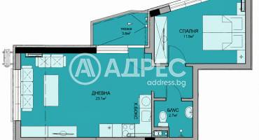 Двустаен апартамент, Бургас, Меден рудник - зона В, 689716, Снимка 8