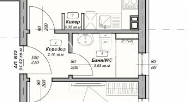 Двустаен апартамент, Варна, м-ст Пчелина, 656724, Снимка 2