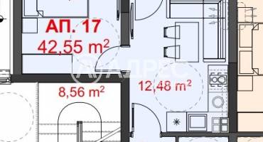 Двустаен апартамент, Бургас, Меден рудник - зона Д, 689724, Снимка 1