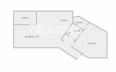 Двустаен апартамент, Варна, Виница, 670725, Снимка 1