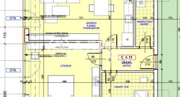 Двустаен апартамент, Русе, Здравец изток, 663726, Снимка 4
