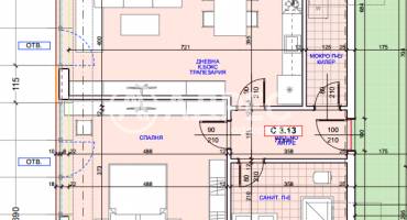 Двустаен апартамент, Русе, Здравец изток, 663726, Снимка 5