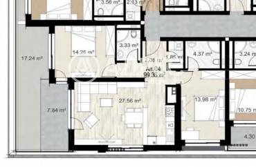 Тристаен апартамент, София, Сердика, 667726, Снимка 1