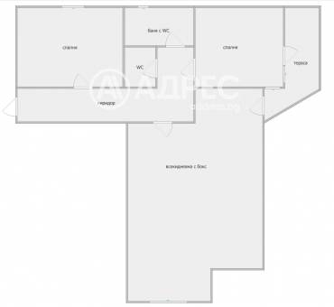 Тристаен апартамент, Стара Загора, Широк център, 669728, Снимка 1