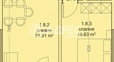 Двустаен апартамент, Варна, Младост 1, 671729, Снимка 2