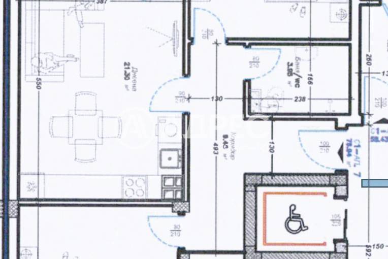 Тристаен апартамент, Варна, м-ст Пчелина, 661730, Снимка 2