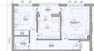 Тристаен апартамент, Варна, м-ст Пчелина, 656732, Снимка 2
