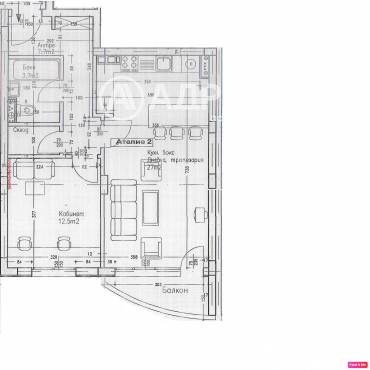 Двустаен апартамент, София, Люлин 2, 684733, Снимка 1