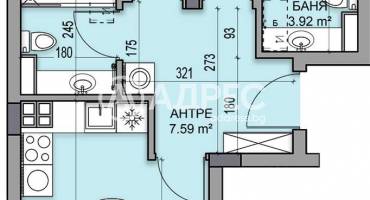 Тристаен апартамент, Пловдив, Гагарин, 665734, Снимка 4