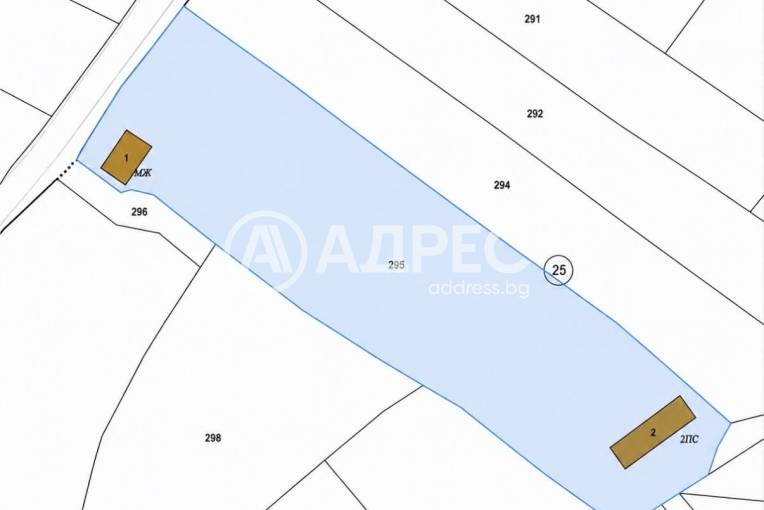 Парцел/Терен, Харманли, Дружба, 696734, Снимка 2