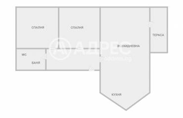 Тристаен апартамент, Варна, Виница, 670735, Снимка 1