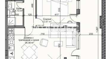 Тристаен апартамент, Пловдив, Кършияка, 681736, Снимка 1