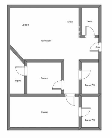 Тристаен апартамент, София, Кръстова вада, 569737, Снимка 1